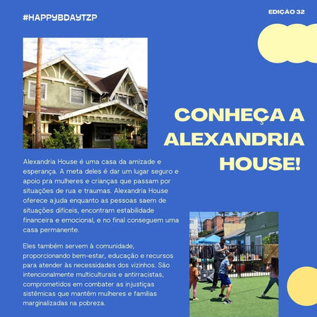 CONHEÇA A ALEXANDRIA HOUSE
